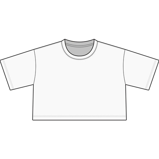 Women's Cropped Cotton T-Shirt