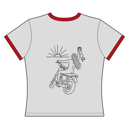 Women's Ringer Tee 30.00
30.00
