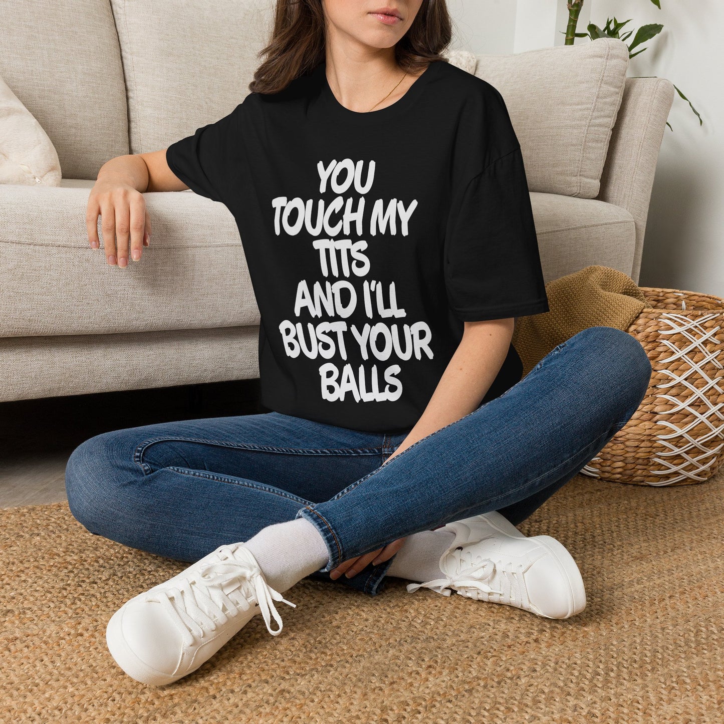 Don’t Touch Me - Unisex Softstyle T-Shirt