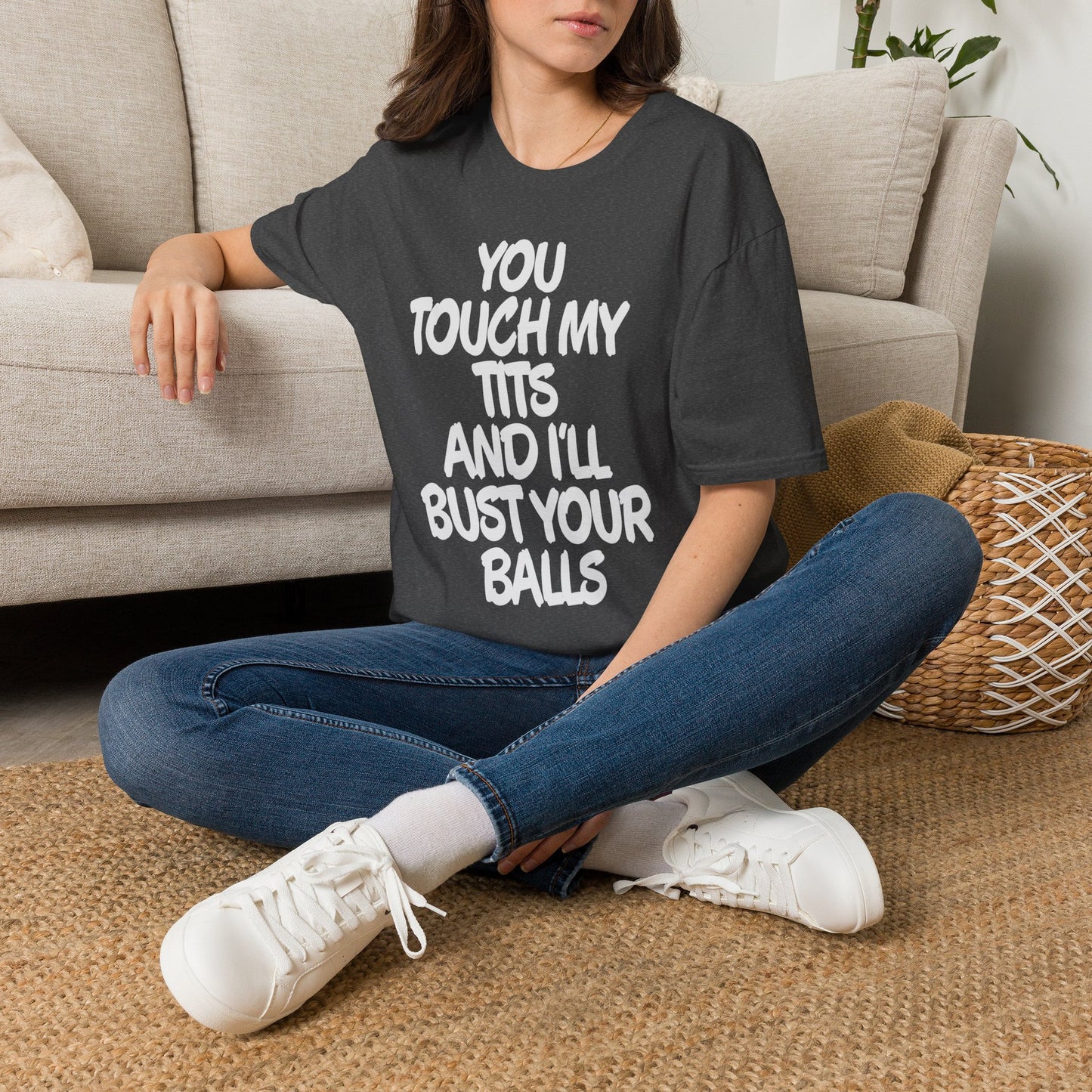 Don’t Touch Me - Unisex Softstyle T-Shirt