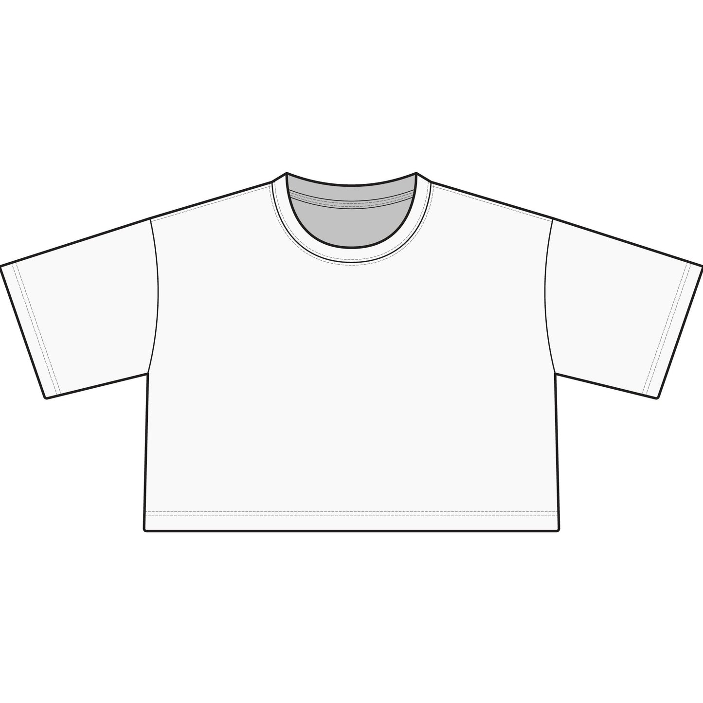 Women's Cropped Cotton T-Shirt